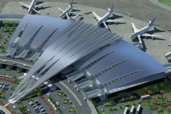 毛里求斯飞机场钢结构重钢厂房项目