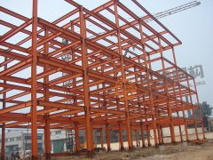 枣矿第二机械厂钢结构办公楼工程